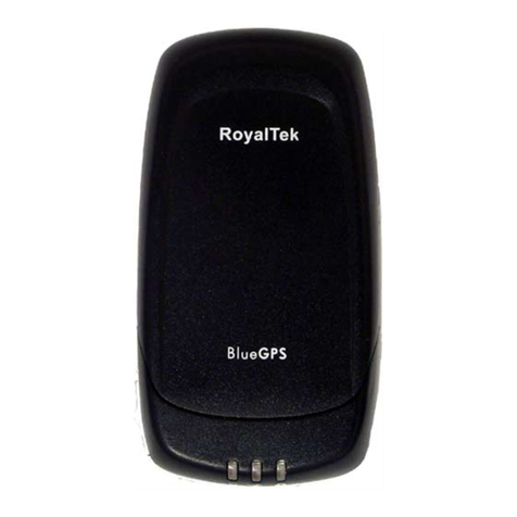 RoyalTek BlueGPS User manual