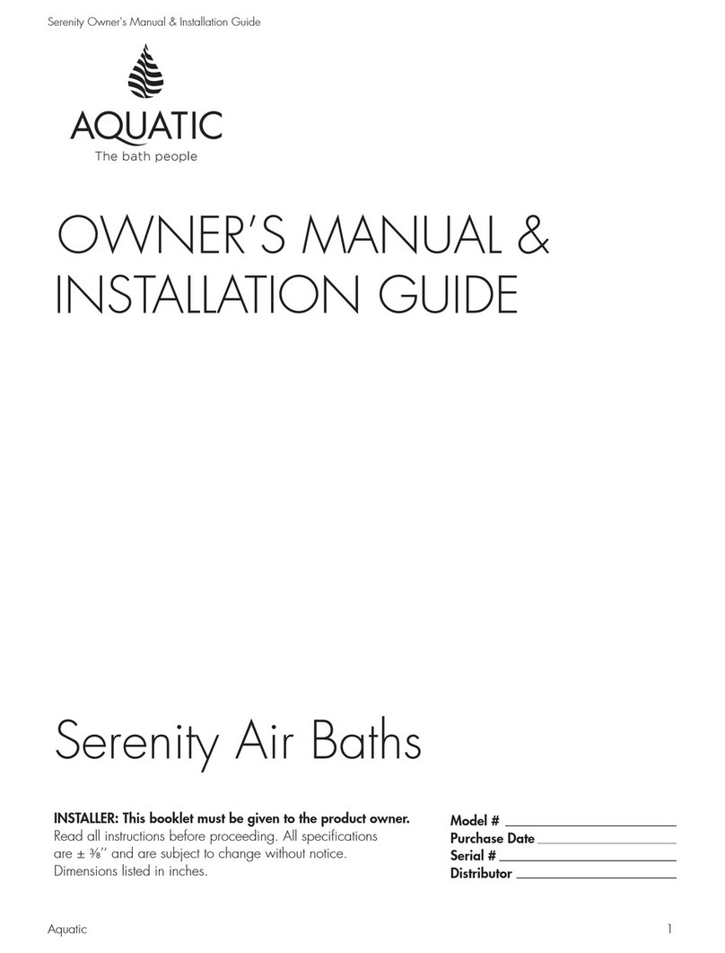 Aquatic Carrington 7240CF Troubleshooting guide