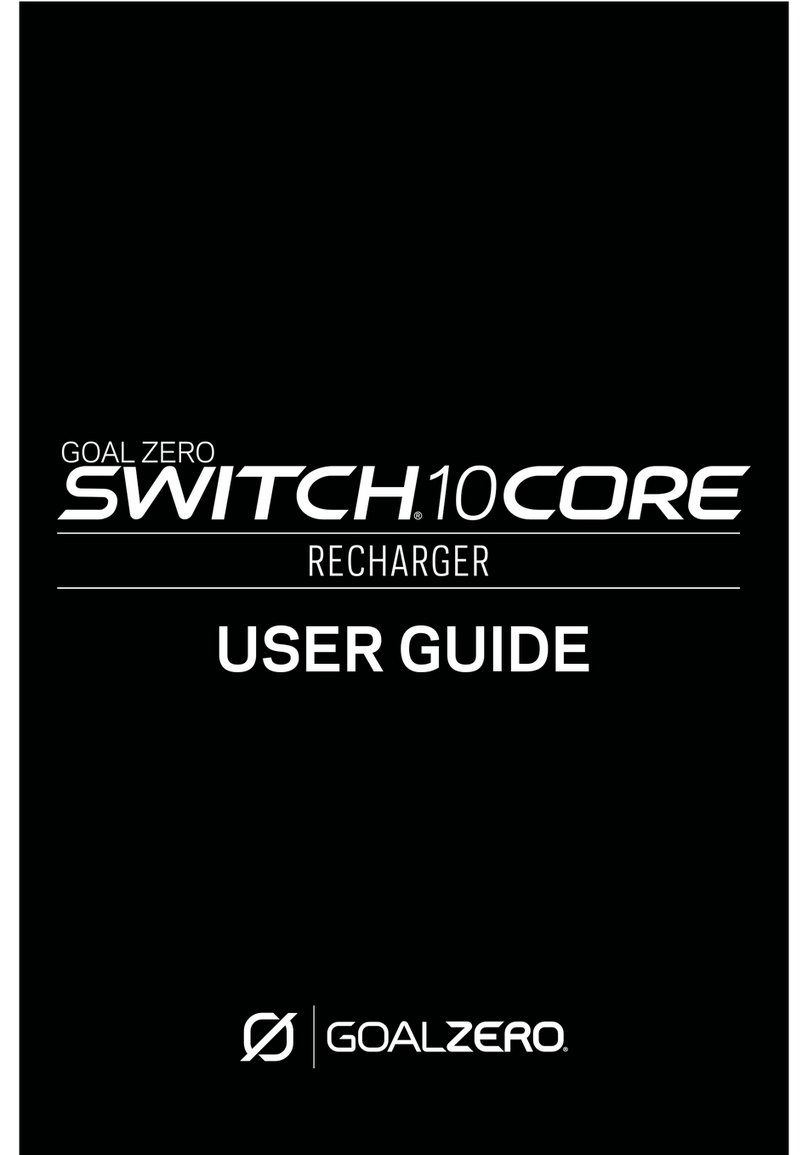 GOAL ZERO switch 10 core User manual