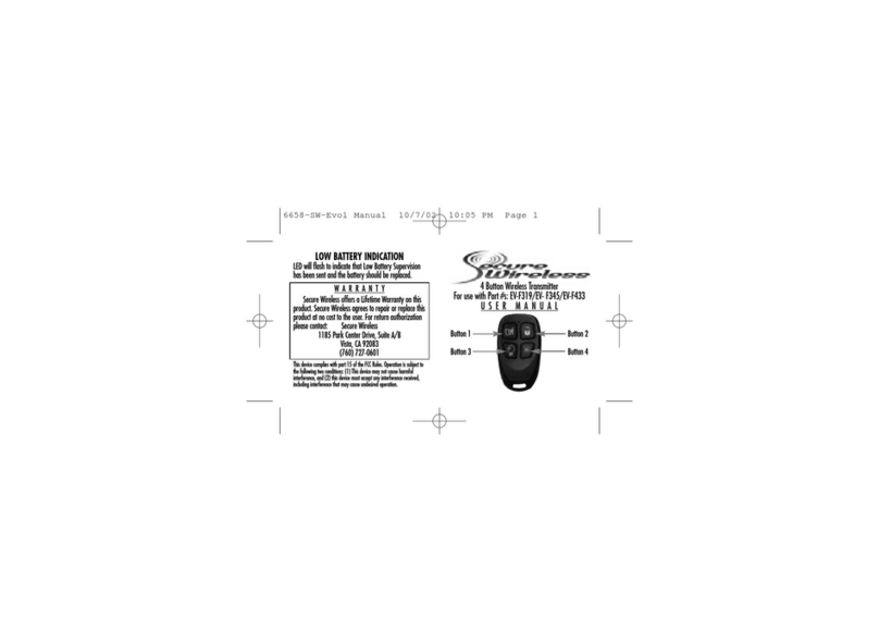 Secure Wireless EV-F319 user manual