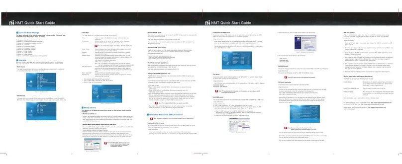 POPCORN HOUR A-110 User manual