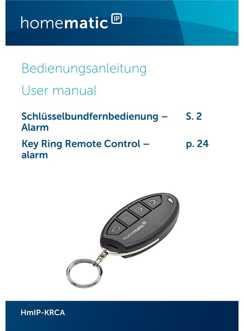 HomeMatic HmIP-KRCA User manual
