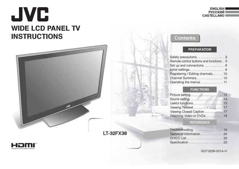 JVC LT-32FX38 User manual