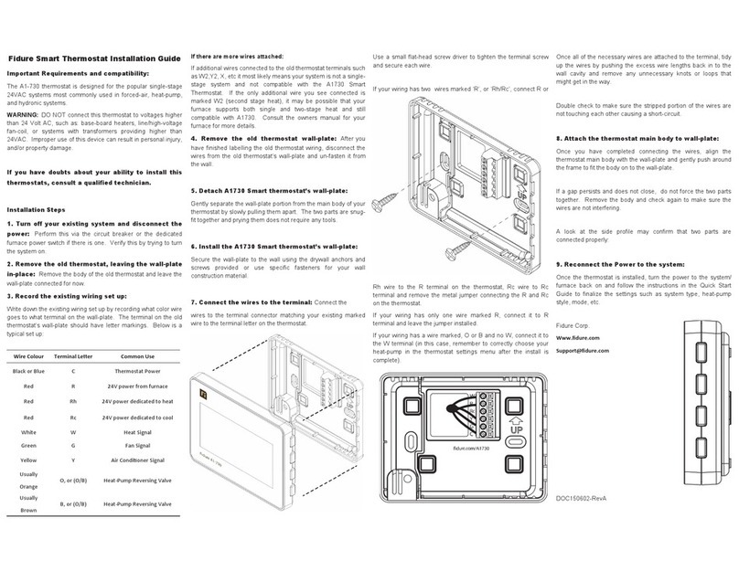 Fidure A1-730 User manual