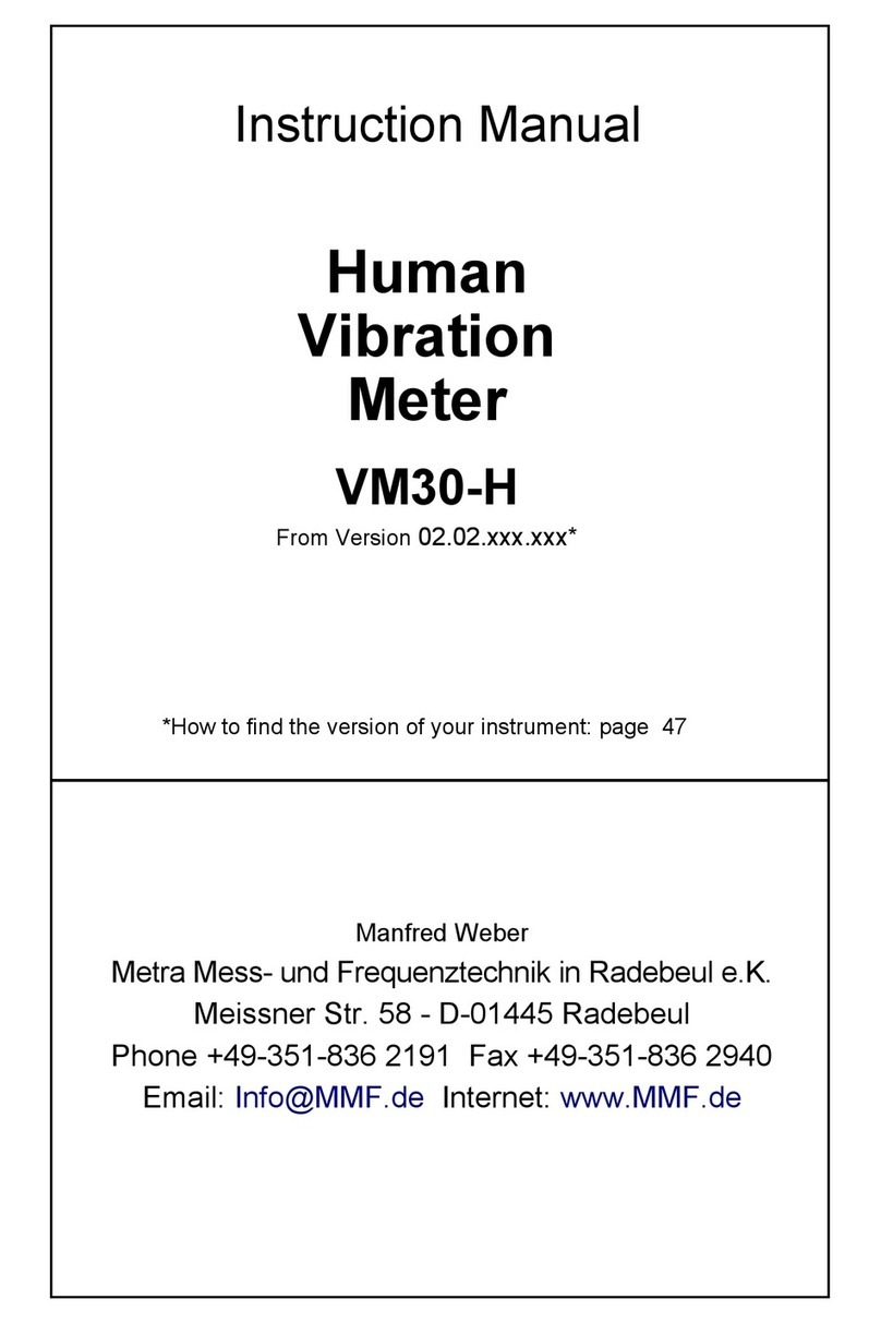 MMF VM30-H User manual