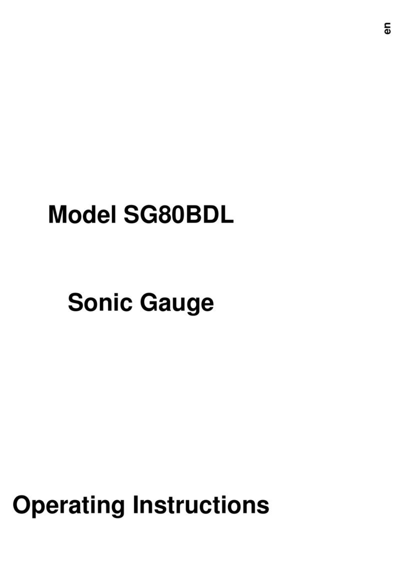 Elcometer SG80BDL User manual