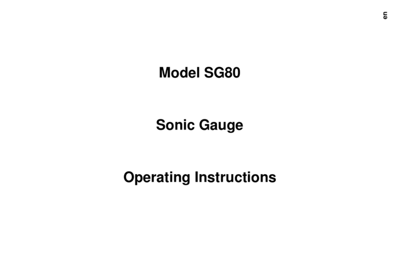 Elcometer SG80 User manual
