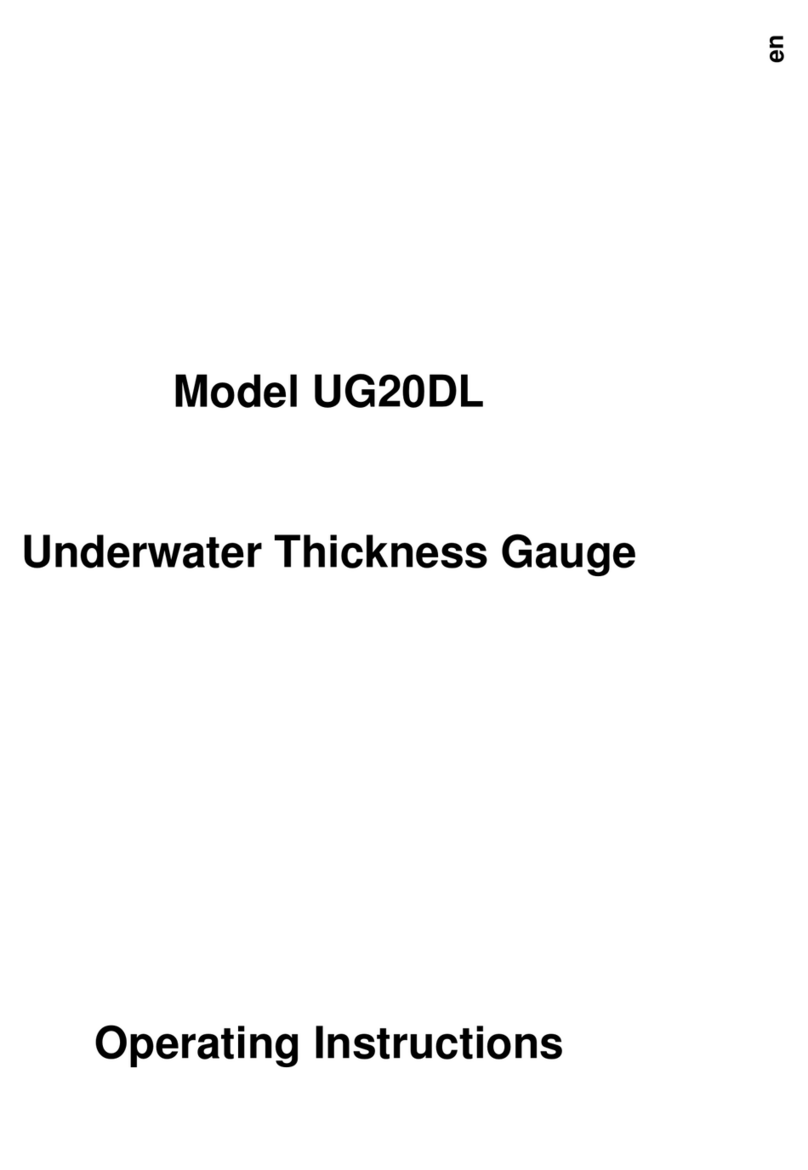 Elcometer UG20DL User manual Elcometer UG20DL User manual