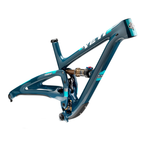 Yeti Cycles SB5+ owner's manual