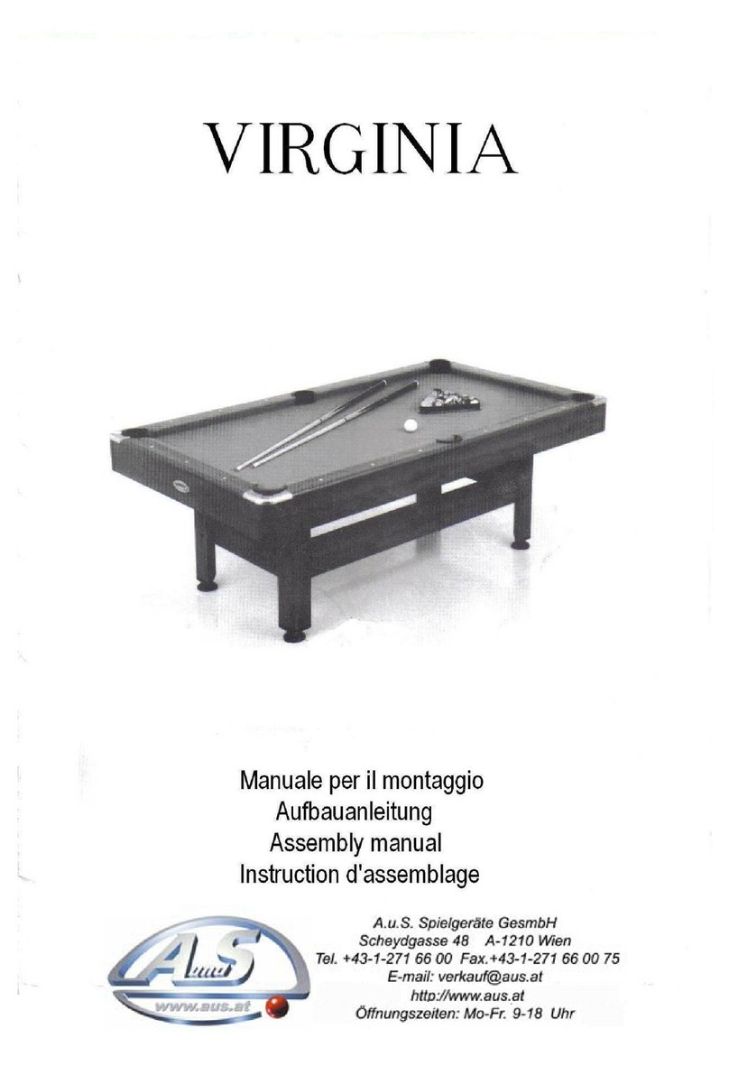 AundS VIRGINIA Assembly manual