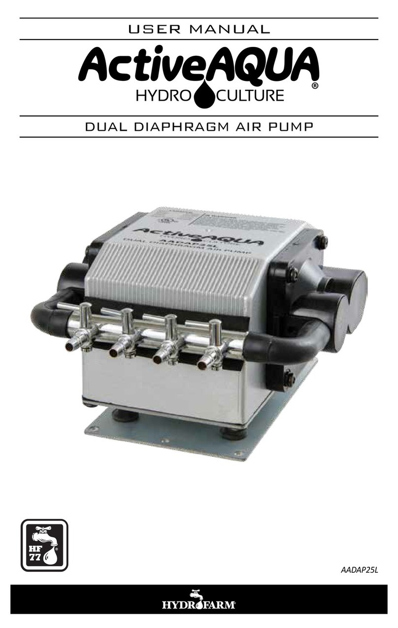Hydrofarm ActiveAqua AADAP25L user manual