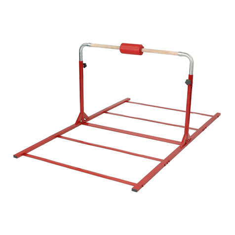 Tumbl Trak Jr. Kip Bar Assembly & instruction manual