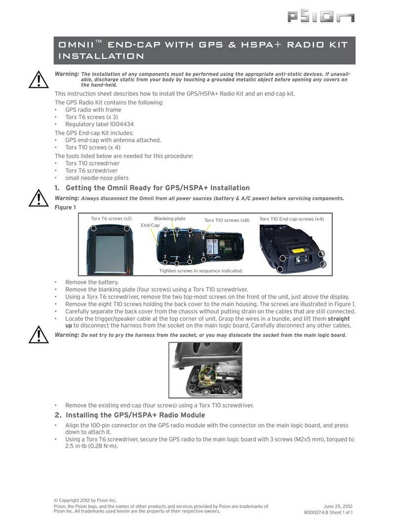 Psion OMNII Series User manual