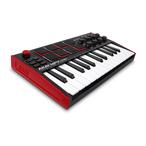 Akai MPKMINI User manual