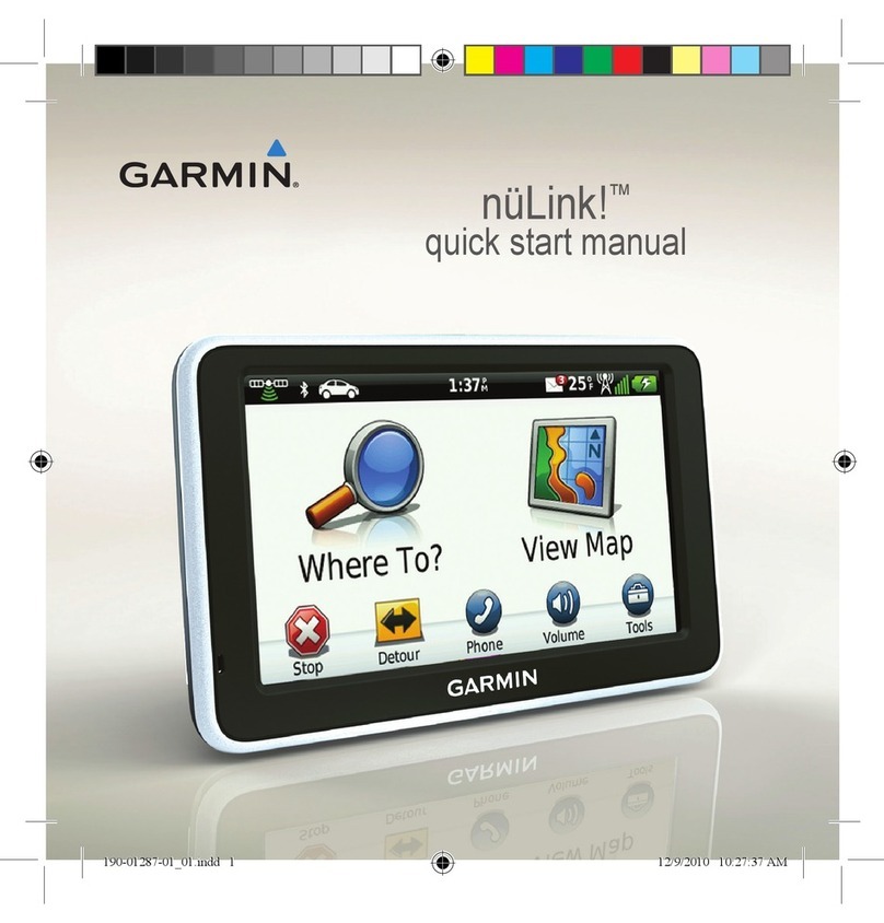 Garmin nuLink! Instruction manual