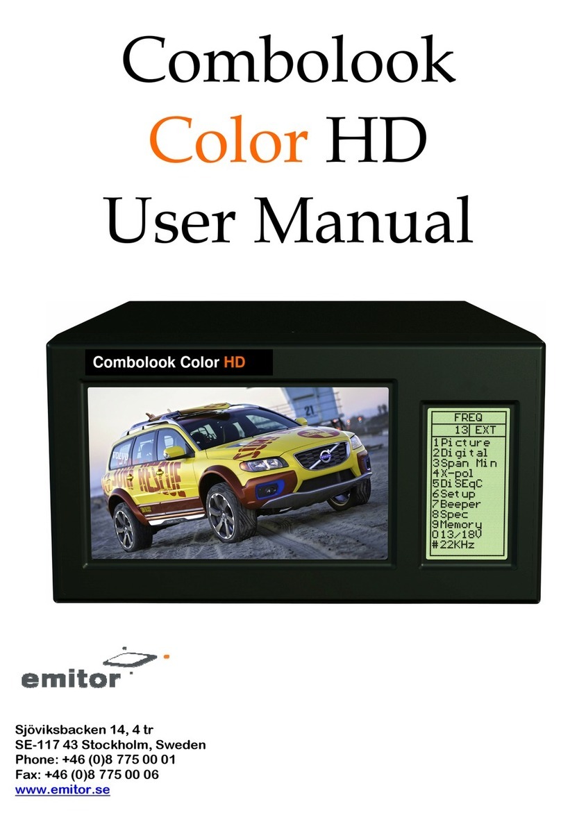 emitor Combolook Color HD user manual