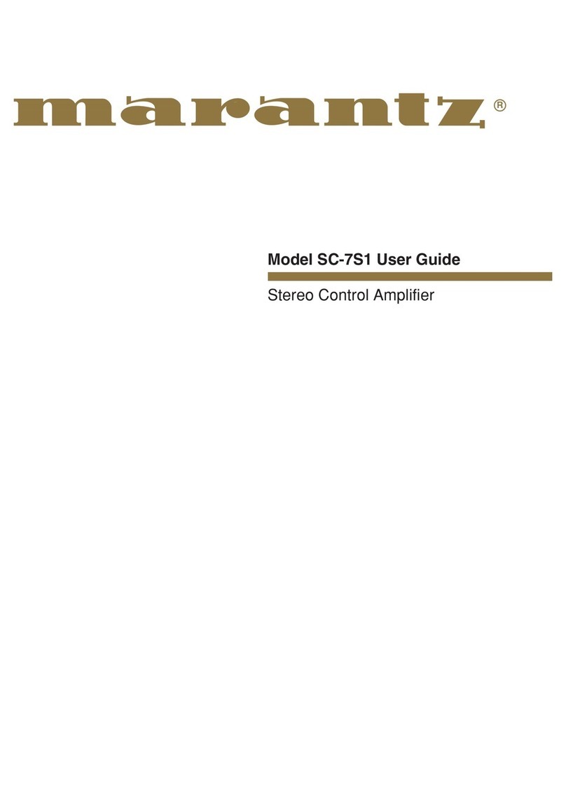 Marantz SC-7S1 User manual