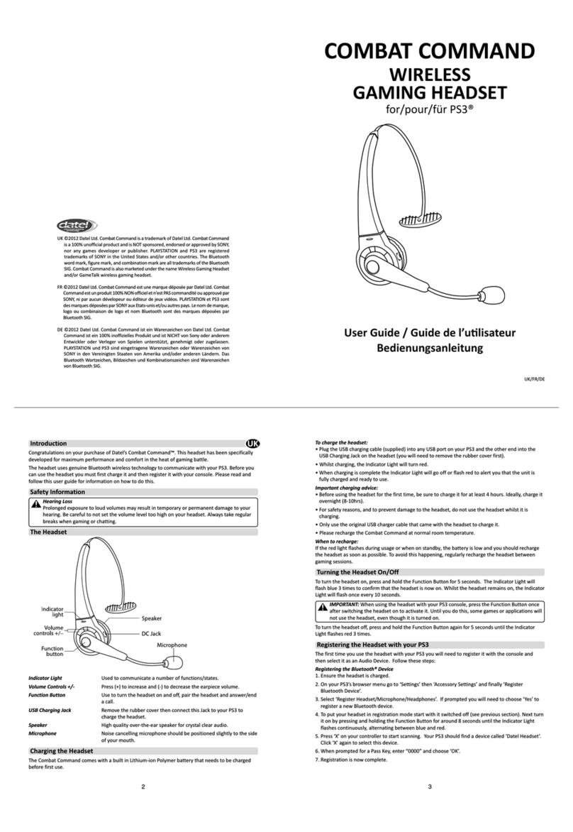 Datel COMBAT COMMAND user guide