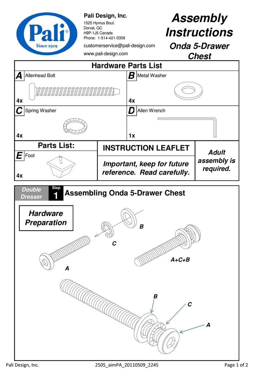 PALI Onda series User manual