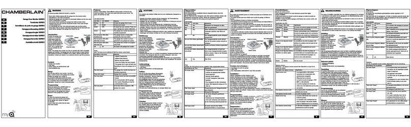 Chamberlain 829REV manual