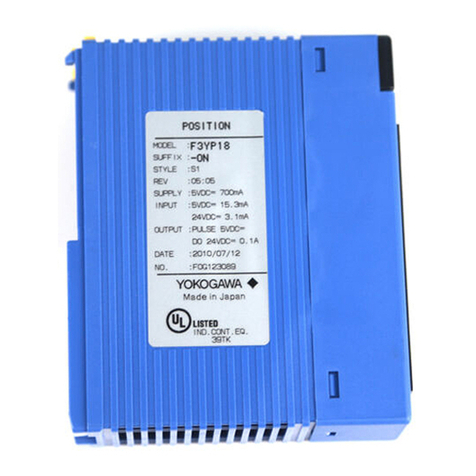 YOKOGAWA F3YP14-0N User manual