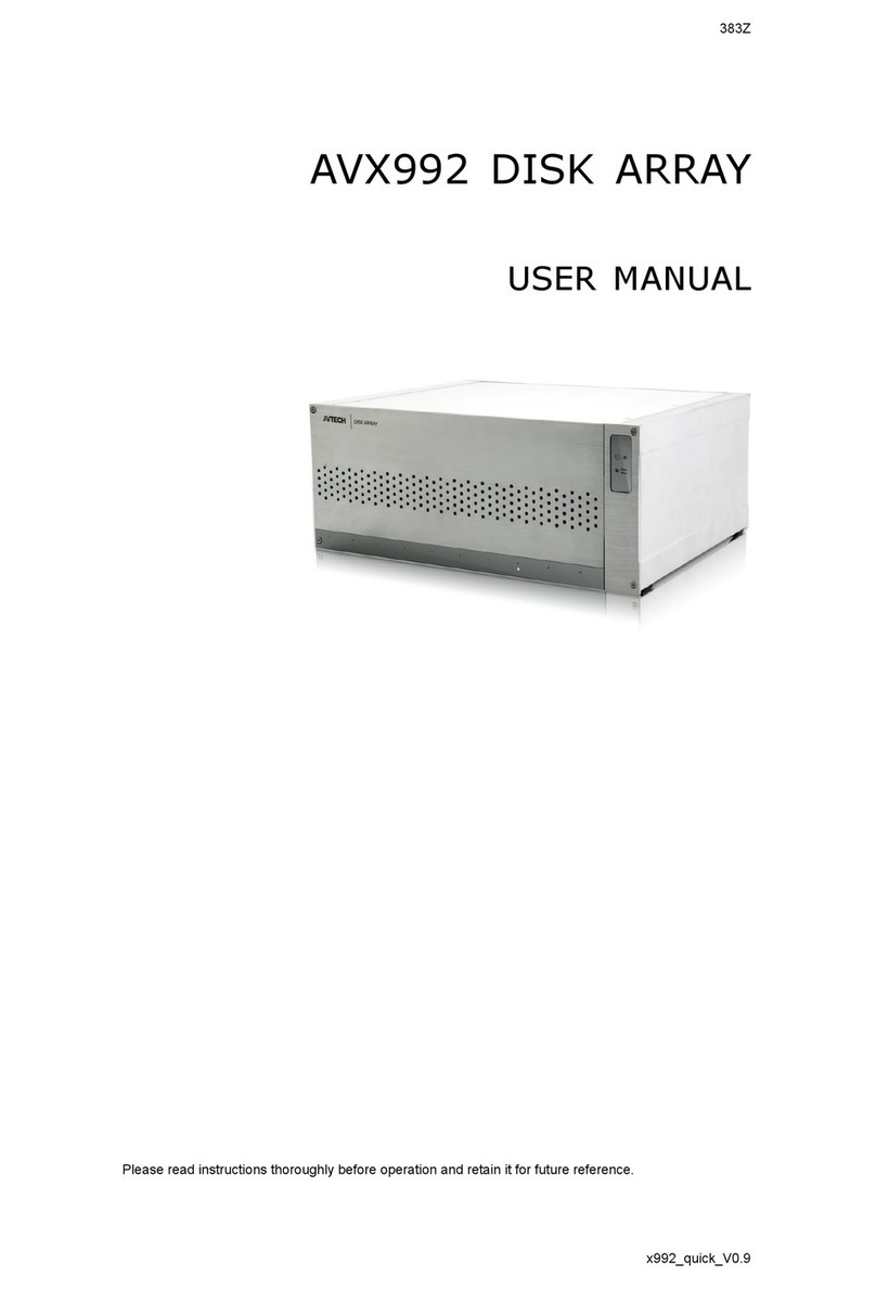 Avtech AVX992 User manual