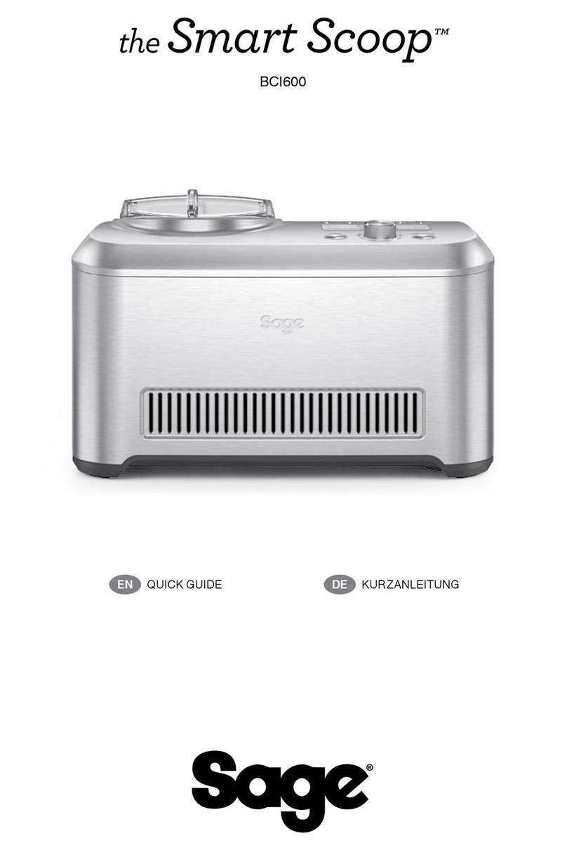 Sage Smart Scoop BCI600 User manual