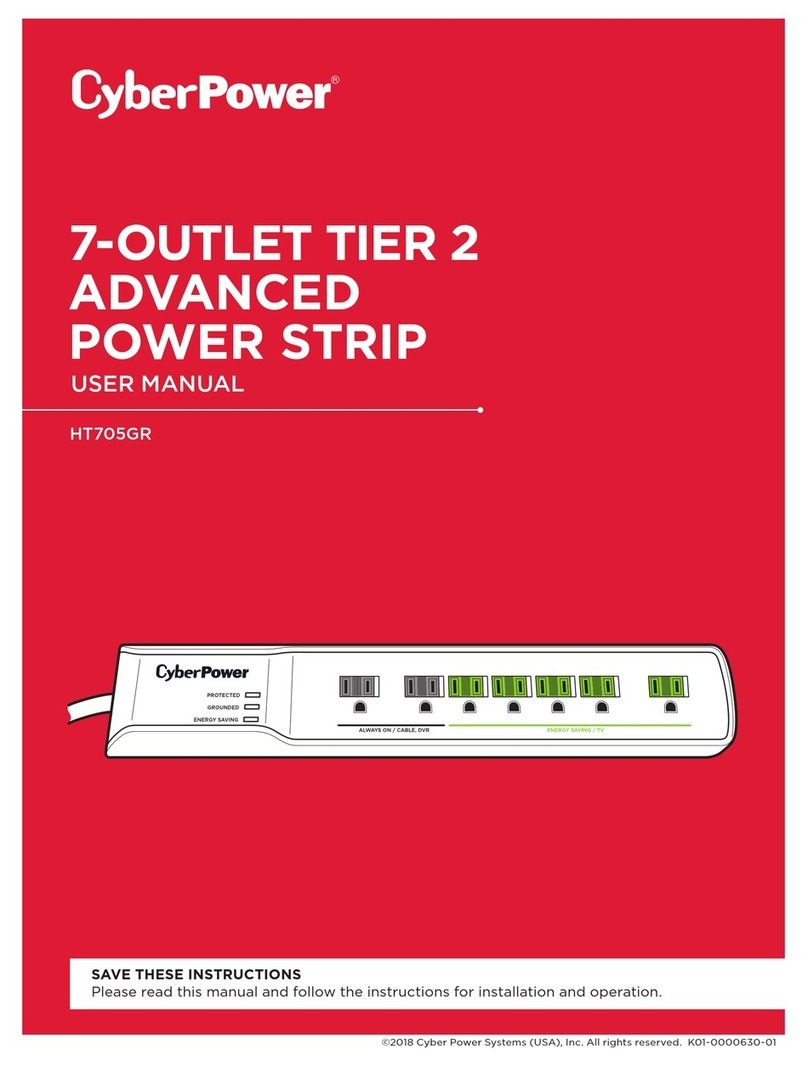 CyberPower HT705GR user manual