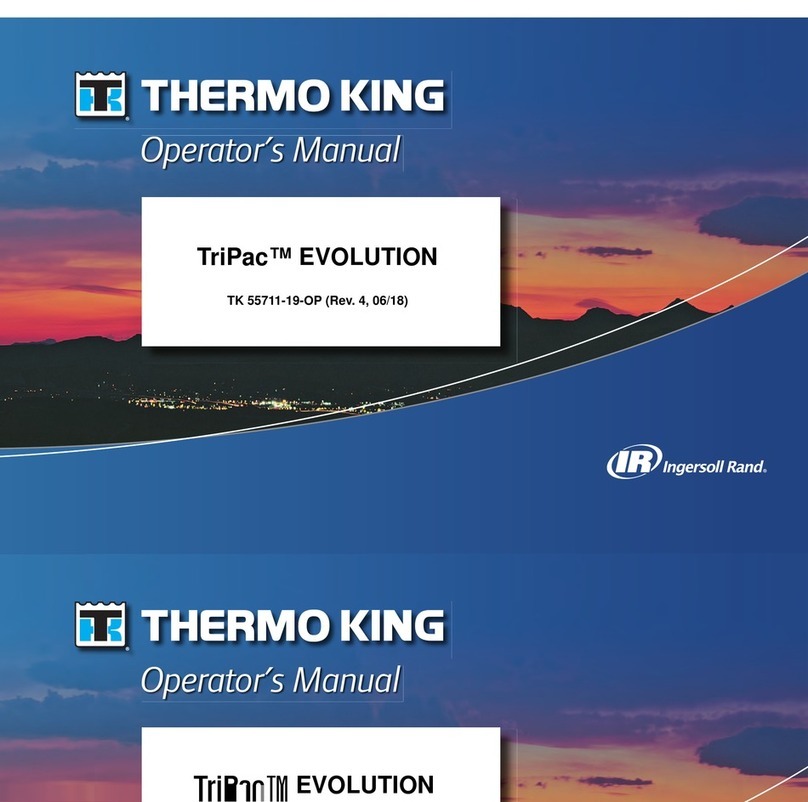 Thermo King TriPac EVOLUTION User manual