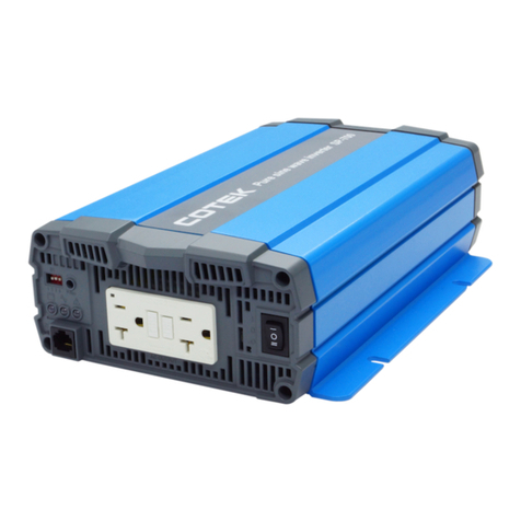 Cotek SP-700-148 user manual