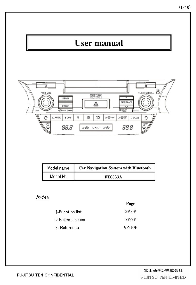 Fujitsu FT0033A user manual