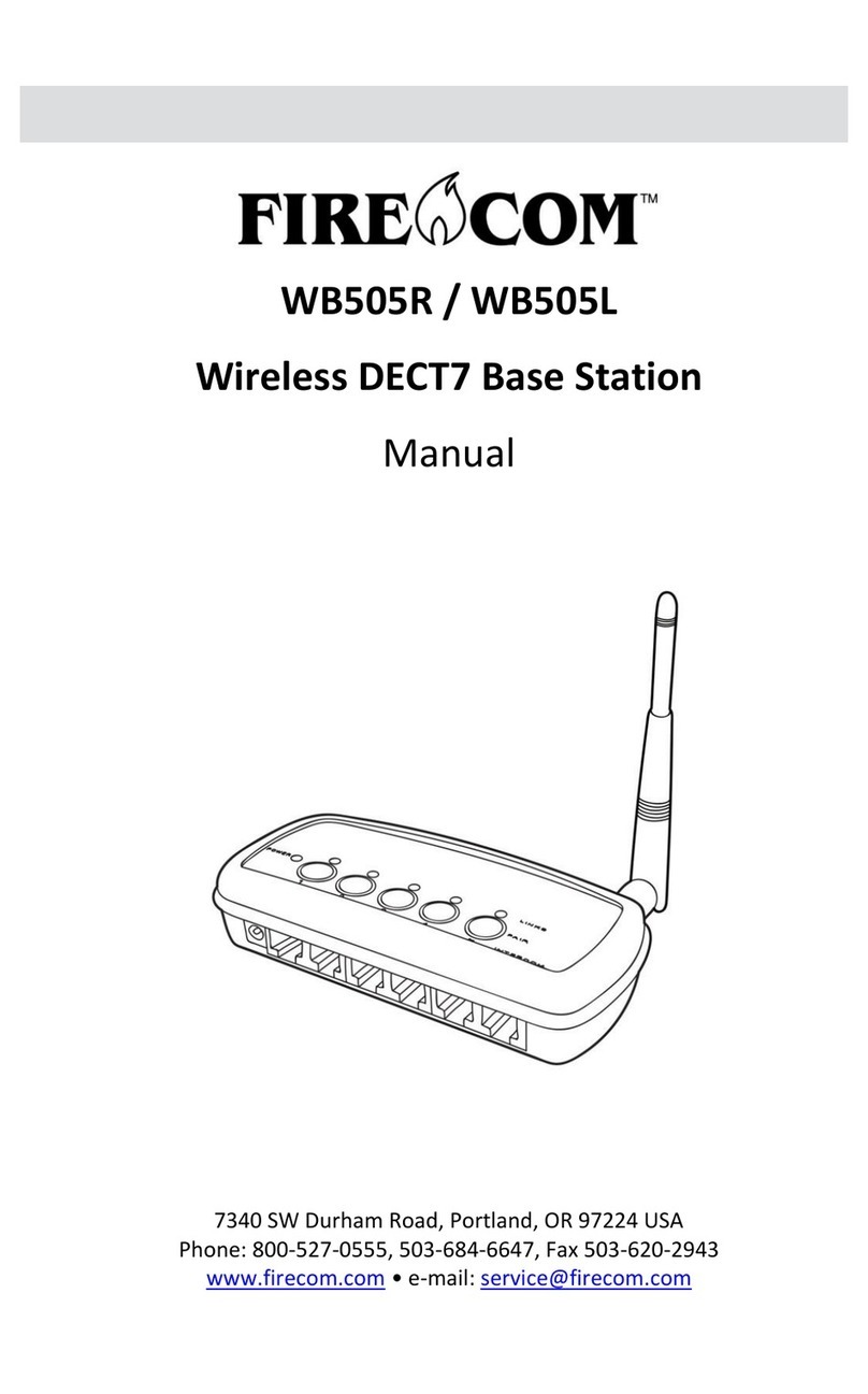 Firecom WB505L manual
