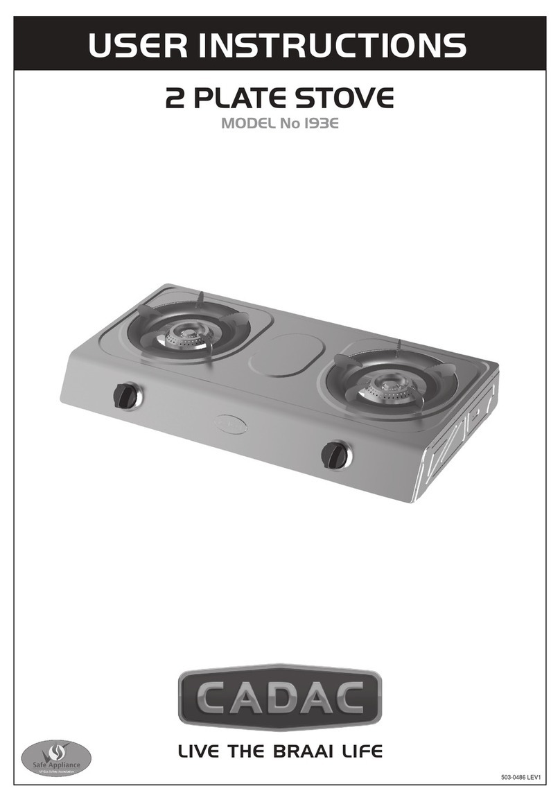 Cadac 193E User instructions