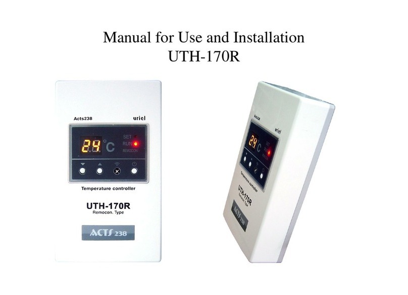 Uriel UTH-170R Use and installation  manual