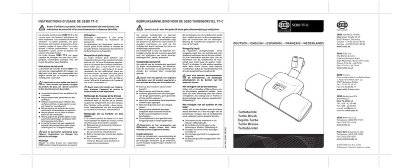 Sebo TT-C manual