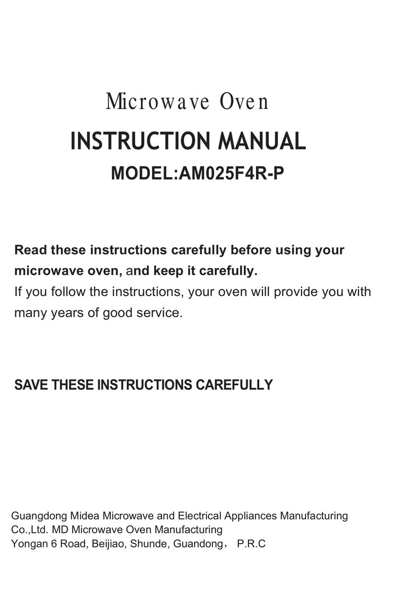 Midea AM025F4R-P instruction manual