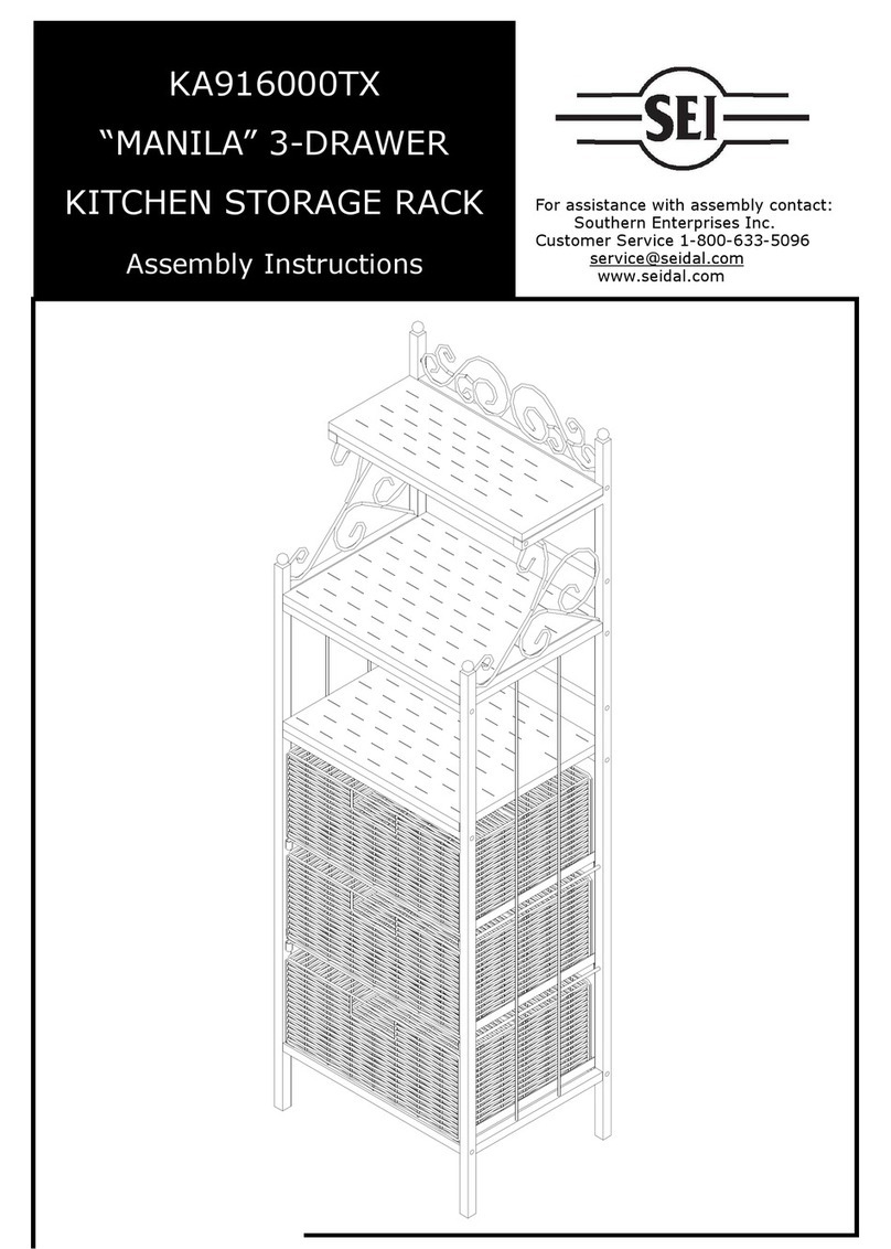 SEI KA916000TX Assembly instructions SEI KA916000TX Assembly instructions
