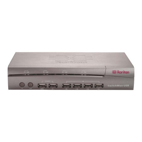 Raritan SwitchMan SW2-USB User manual