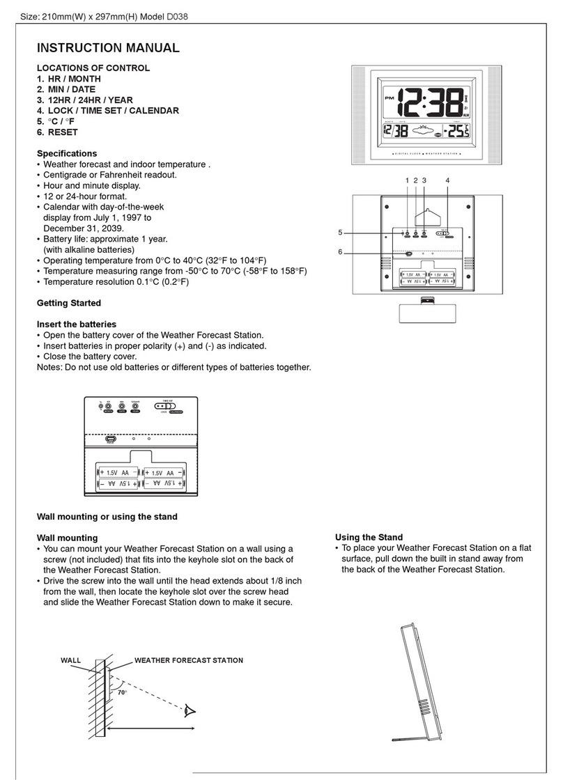 Q&Q D038 instruction manual