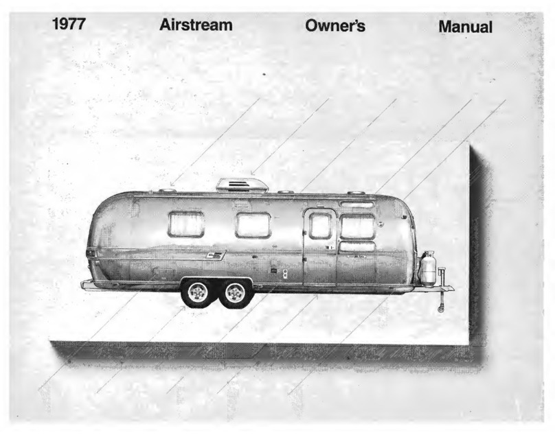 Airstream Caravanner 1977 User manual Airstream Caravanner 1977 User manual