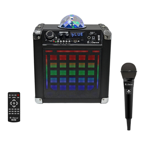 iDance DISCO CUBE BC-20 manual