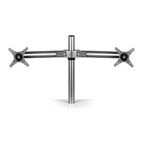 Fellowes Lotus Dual Monitor Arm Kit manual Fellowes Lotus Dual Monitor Arm Kit manual