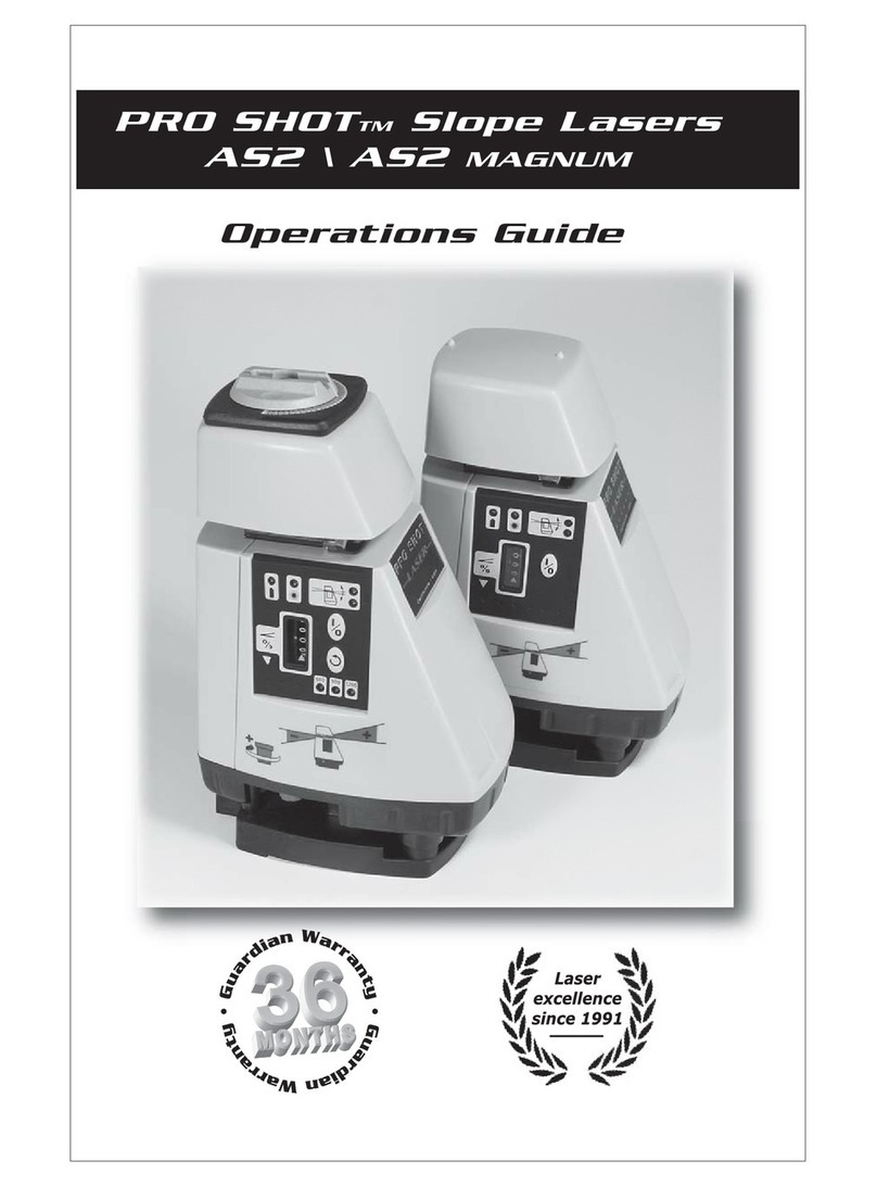 Laser Reference Pro Shot AS2 MAGNUM Operation guide