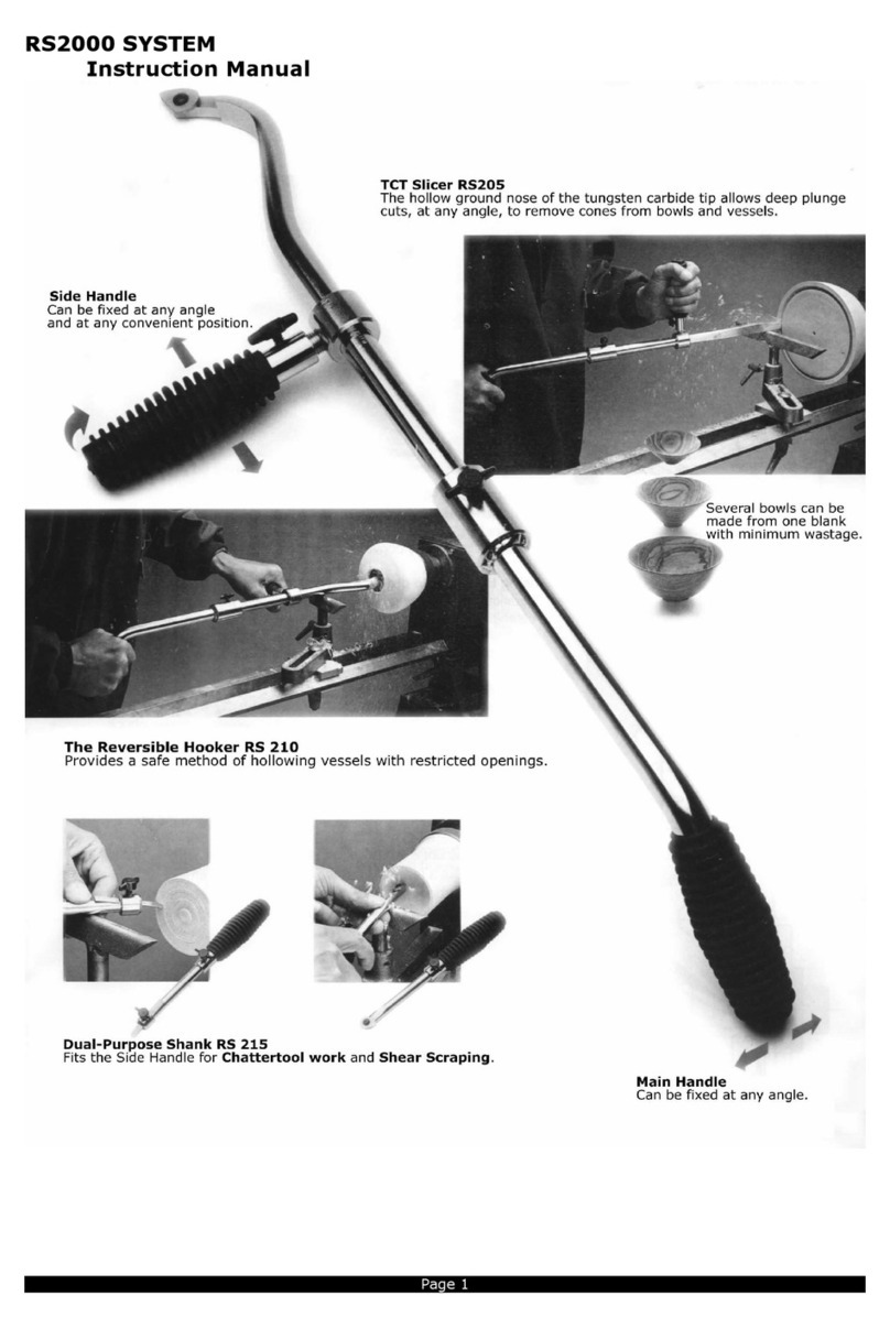 Robert Sorby RS205 instruction manual