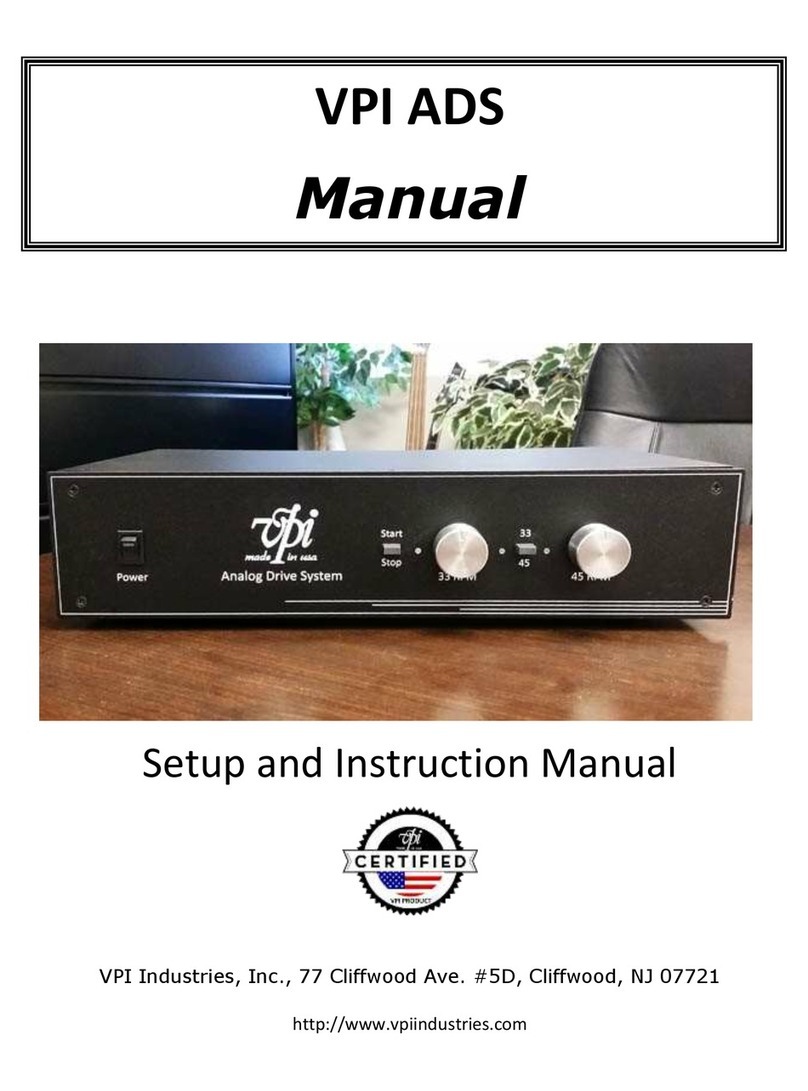 VPI ADS Setup and instruction manual
