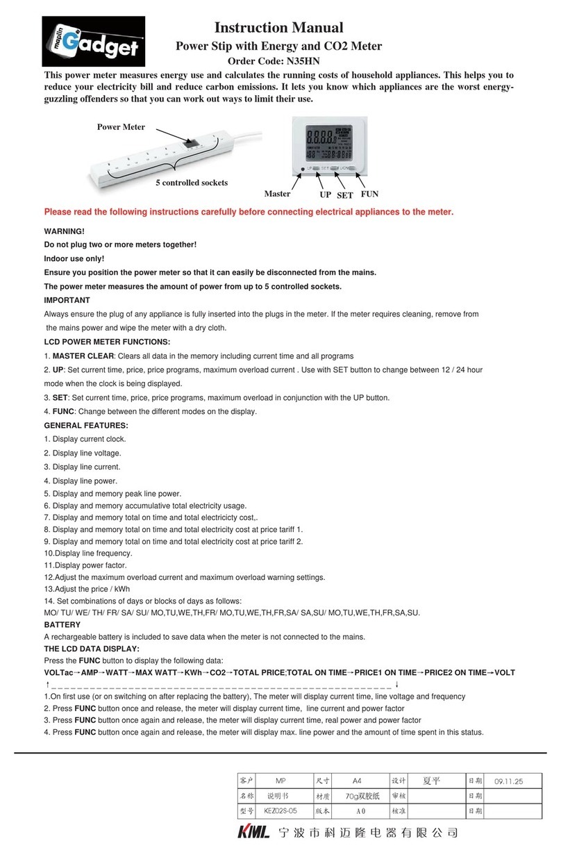 Maplin Gadget N35HN instruction manual