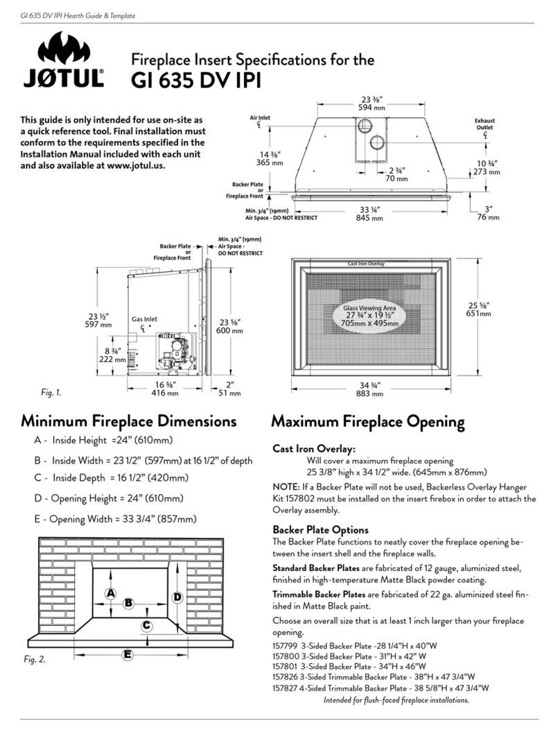 Jøtul GI 635 DV IPI User manual