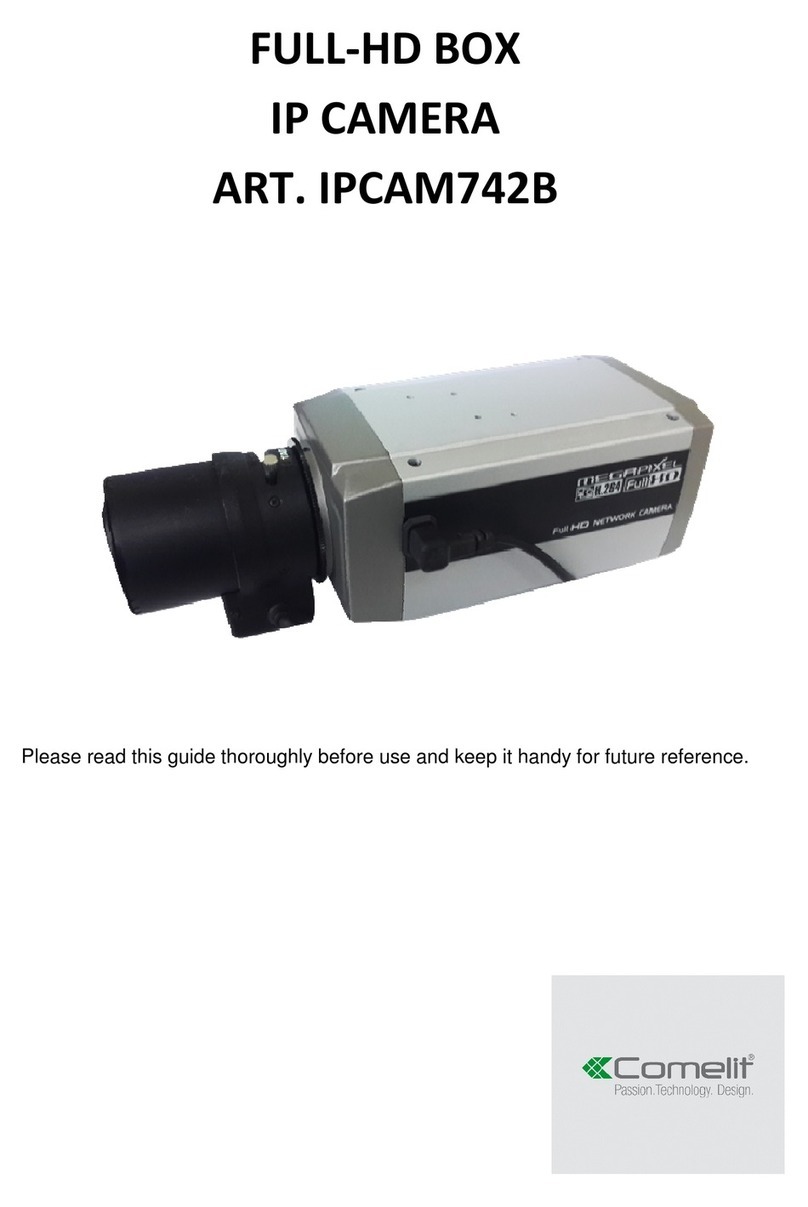 Comelit IPCAM742B manual