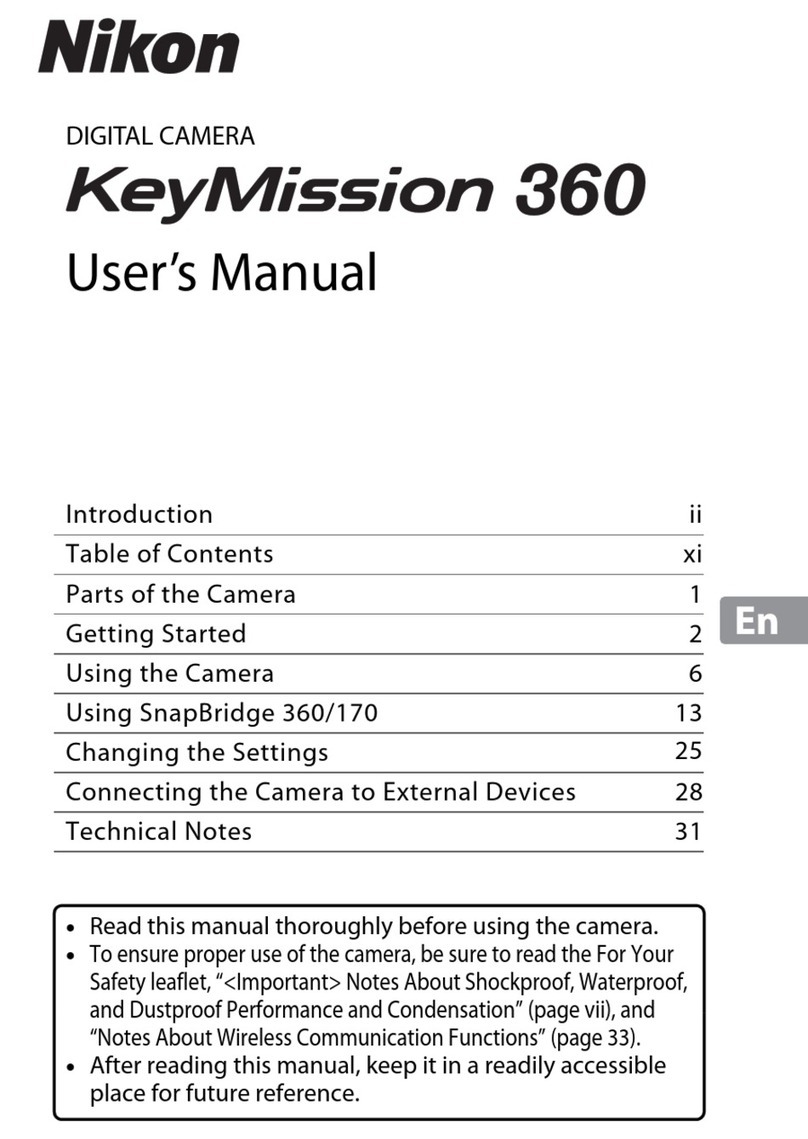 Nikon KEYMISSION 360 User manual