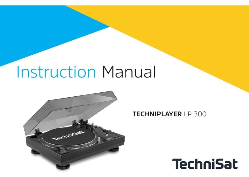 TechniSat TechniPlayer LP 300 User manual